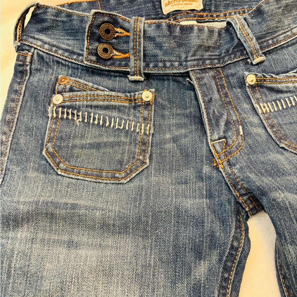 Abercrombie Authentic Vintage Girl (Juniors) Flared Stretch 12 Slim EUC the 90’s - Picture 4 of 10